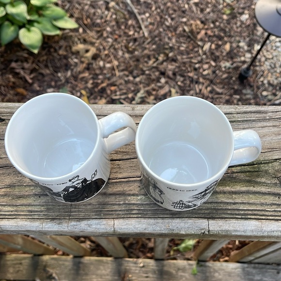 Vintage Staffordshire Potteries mug set - Picture 6 of 7